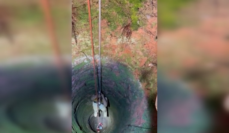 Cobb County Fire Crews Heroically Rescue Man Who Fell 50 Feet into Austell Well