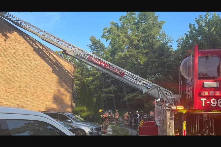 Cockeysville Community Shocked by Two-Alarm Townhome Fire, One Injured and Hospitalized
