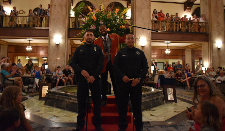 Collierville Officers Honored as Duckmasters in Cherished Memphis Tradition at The Peabody Hotel