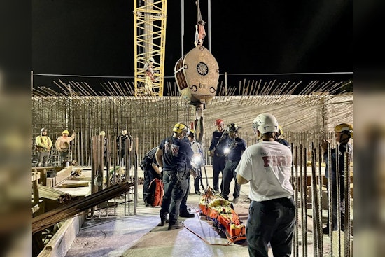 Construction Worker Rescued with Crane After Fall on Jupiter's US 1 Bridge