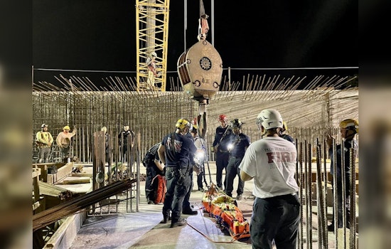 Construction Worker Rescued with Crane After Fall on Jupiter's US 1 Bridge