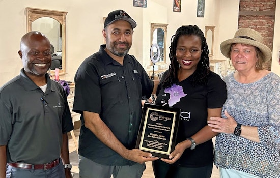 Conyers DDA Awards Local Salon Owner Ginette Nean for Revitalizing Historic Olde Town Site