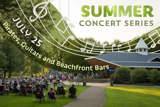 Coon Rapids Wraps Up Summer Concert Series with Free "Pirates, Guitars and Beachfront Bars" Performance