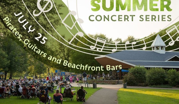 Coon Rapids Wraps Up Summer Concert Series with Free "Pirates, Guitars and Beachfront Bars" Performance