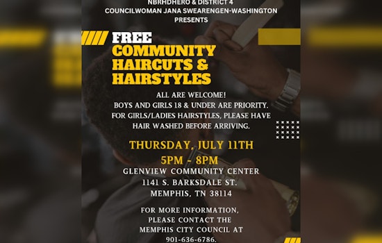Councilwoman Swearengen-Washington Partners with The Neighborhood Hero Group for Free Grooming Event in Memphis