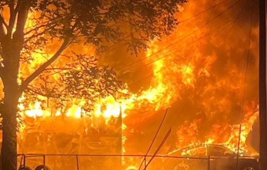 Covington House Engulfed in Flames, Suspected Fireworks Explosion Under Investigation