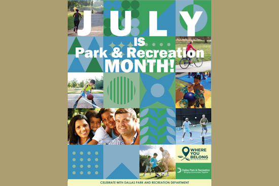 Dallas Park and Recreation Department Celebrates National Park and Recreation Month with Free Youth Passes and Community Events