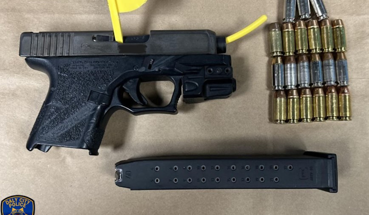 Daly City Police Arrest Suspect and Seize Loaded Firearm During Traffic Stop