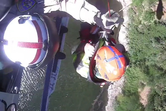 Daring Helicopter Rescue Saves Kayaker on American River Near Camino, 50 Miles from Sacramento