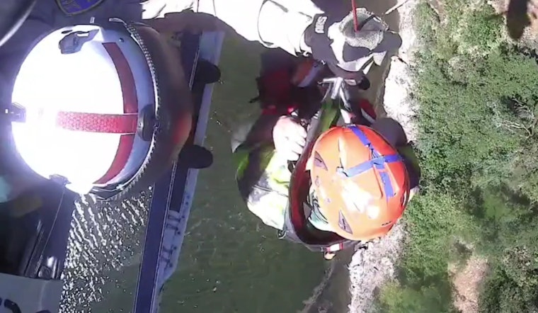Daring Helicopter Rescue Saves Kayaker on American River Near Camino, 50 Miles from Sacramento