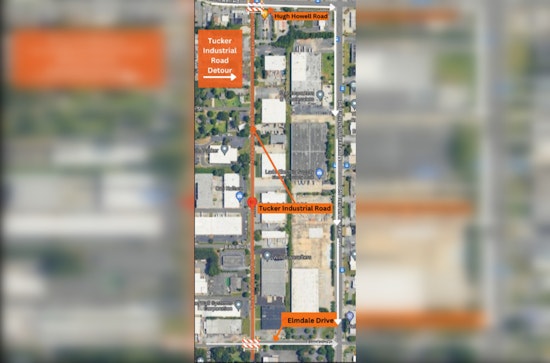 DeKalb County Extends Nighttime Roadwork on Tucker Industrial Road Until July 26