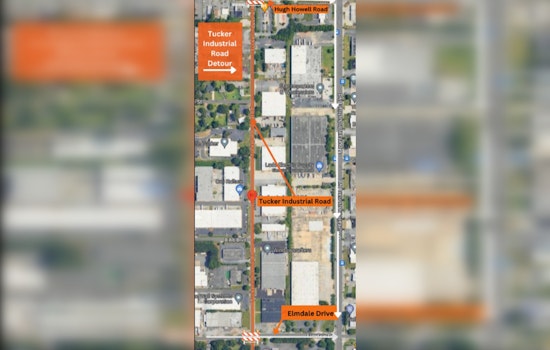 DeKalb County Extends Nighttime Roadwork on Tucker Industrial Road Until July 26