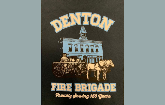 Denton Celebrates 150 Years of Bravery: Fire Department Unveils Commemorative Shirts