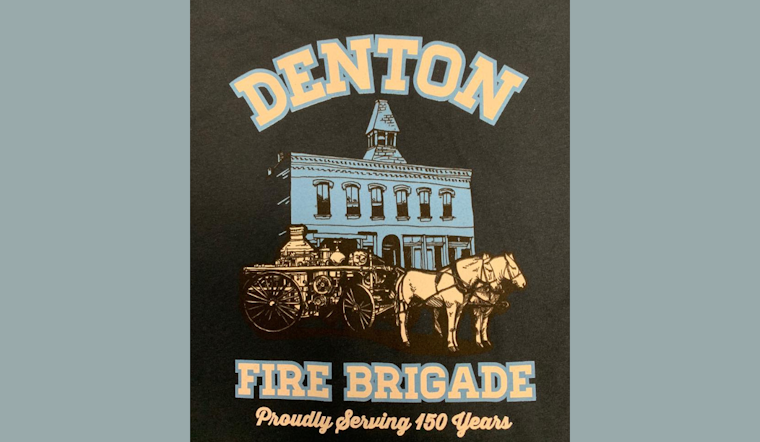 Denton Celebrates 150 Years of Bravery: Fire Department Unveils Commemorative Shirts