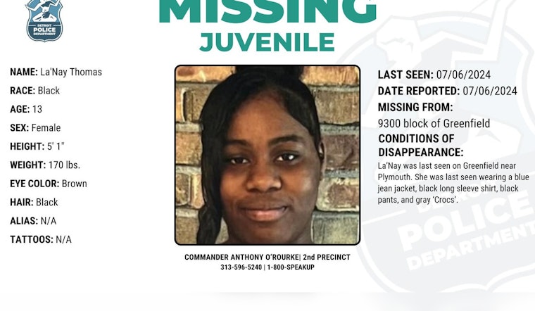 Detroit Community Rallies in Search for Missing 13-Year-Old La'Nay Thomas