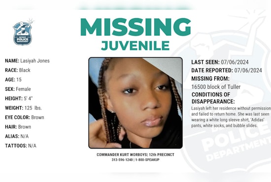 Detroit Police Intensify Search for Missing Teen Lasiyah Jones, Public Urged to Provide Leads