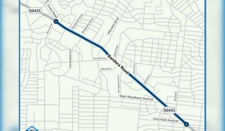 $2M Safety Upgrade for Bandera Road: San Antonio to Get Raised Medians, Protected Crosswalks Amidst Community Concerns