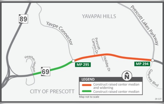 $9.8 Million Upgrade: Prescott's SR 69 Set for Expansion and Safety Enhancements
