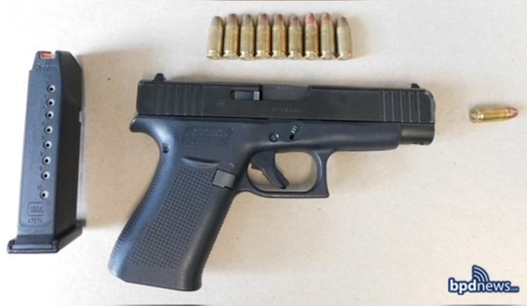 Dorchester Man Charged with Unlawful Possession of Loaded Firearm Following Traffic Stop