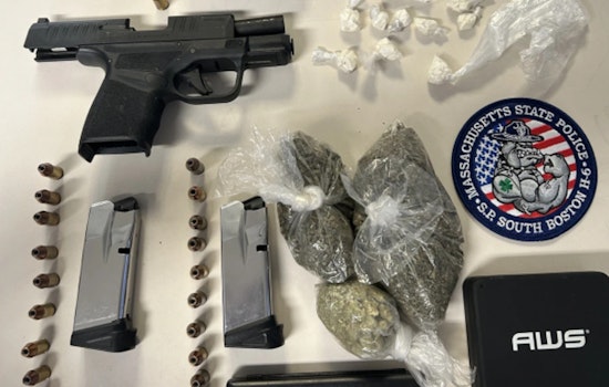 Dorchester Traffic Stop Leads to Arrest and Seizure of Illegal Firearm and Drugs