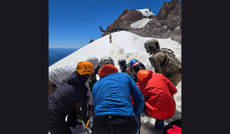 Dramatic Rescue on Mt. Hood: Climber Survives 700-Foot Fall, Airlifted to Portland Hospital