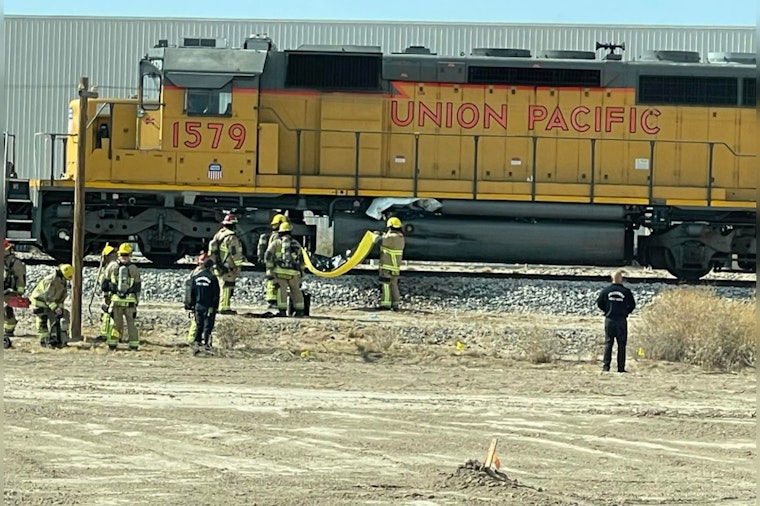 Driver Hospitalized Following Collision with Train in Buckeye, Investigation Underway