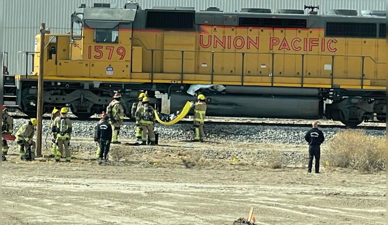 Driver Hospitalized Following Collision with Train in Buckeye, Investigation Underway