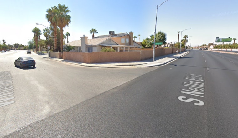 Driver in Critical Condition After Two-Car Collision at Busy Las Vegas Intersection