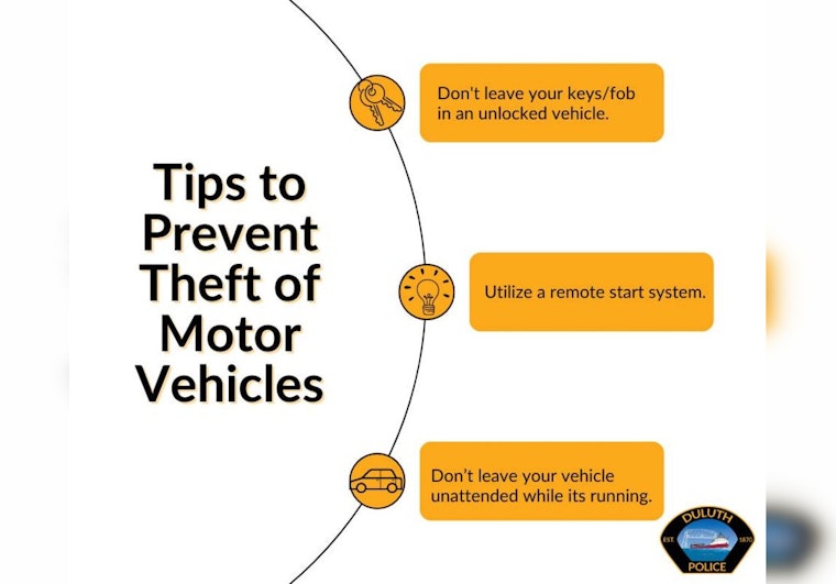 Duluth Police Maintain Impressive Over 85% Vehicle Recovery Rate for Second Year