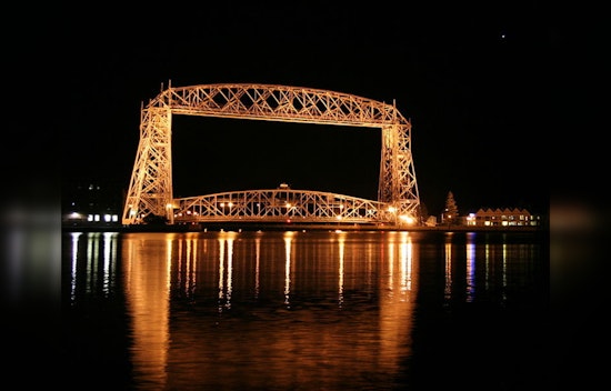 Duluth's Aerial Lift Bridge and Minnesota Slip Bridge Adjust for Fourth of July Celebrations