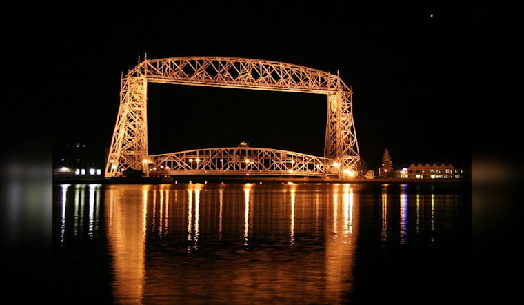 Duluth's Aerial Lift Bridge and Minnesota Slip Bridge Adjust for Fourth of July Celebrations