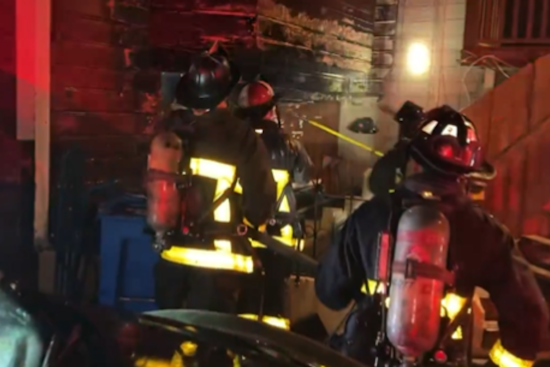 VIDEO: Early Morning Blaze Displaces Family in San Francisco's Mission District, Cause Under Investigation