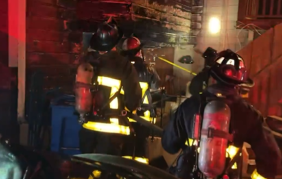 VIDEO: Early Morning Blaze Displaces Family in San Francisco's Mission District, Cause Under Investigation