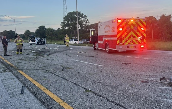 Early Morning Crash on I-95 in Martin County Clears After Delaying Commuters