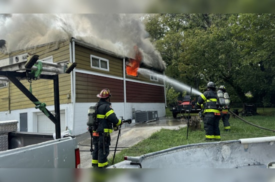 East Knoxville House Engulfed in Flames, Four Displaced, No Injuries Reported