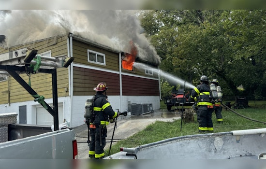 East Knoxville House Engulfed in Flames, Four Displaced, No Injuries Reported