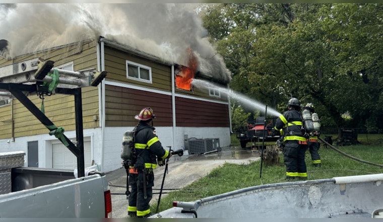 East Knoxville House Engulfed in Flames, Four Displaced, No Injuries Reported