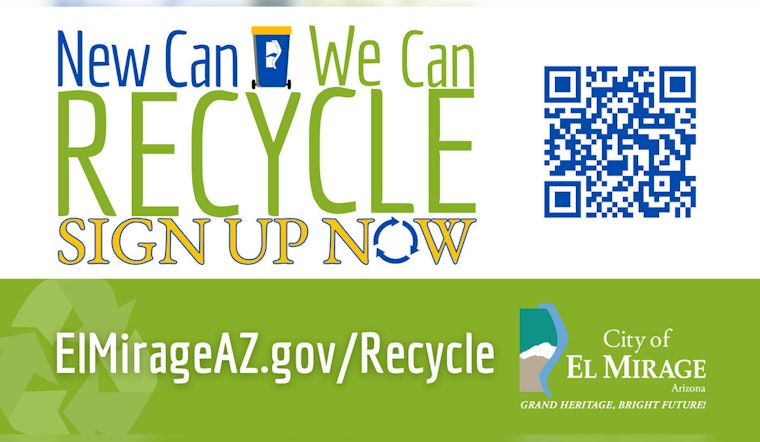 El Mirage Launches New Bi-Monthly Curbside Recycling Program for Eco-Conscious Residents