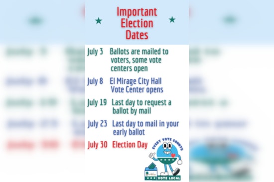 El Mirage Nears Key Primary Election, Crucial City Council Seats at Stake on July 30