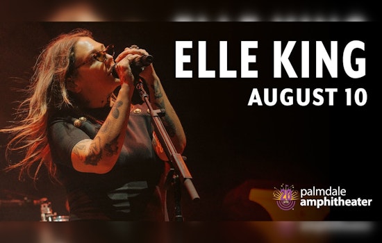 Elle King to Electrify Palmdale Amphitheater with Summer Concert Series Headliner Performance