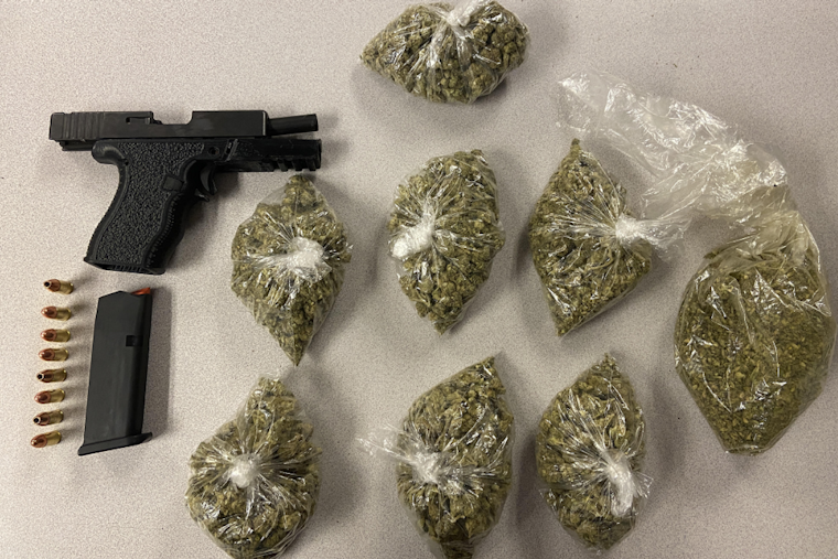Ellicott City Man Arrested on Active Warrant During Traffic Stop in Glen Burnie, Firearm and Cannabis Seized