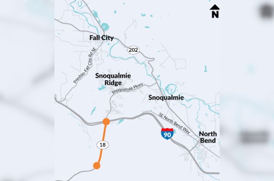Engineering Marvel on the Horizon as SR 18 Bridge Work Starts Near Snoqualmie Without Lane Closures