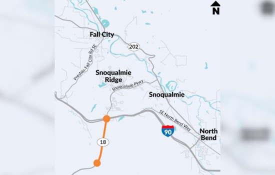 Engineering Marvel on the Horizon as SR 18 Bridge Work Starts Near Snoqualmie Without Lane Closures