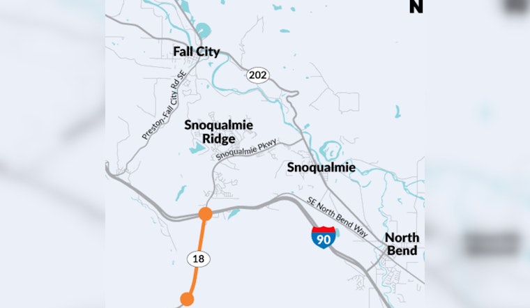 Engineering Marvel on the Horizon as SR 18 Bridge Work Starts Near Snoqualmie Without Lane Closures