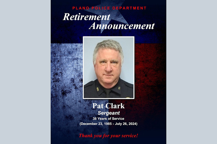 Esteemed Plano Sergeant Set to Retire After 38 Years of Service to the Community