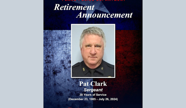 Esteemed Plano Sergeant Set to Retire After 38 Years of Service to the Community