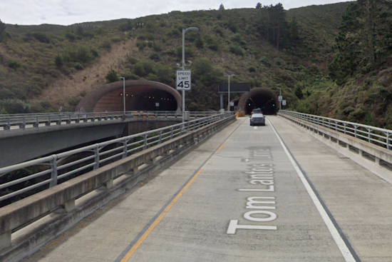 Expect Delays in Pacifica: Night Work Scheduled for Tom Lantos Tunnels on Route 1, San Mateo County Drivers Advised to Plan Ahead