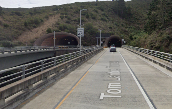Expect Delays in Pacifica: Night Work Scheduled for Tom Lantos Tunnels on Route 1, San Mateo County Drivers Advised to Plan Ahead