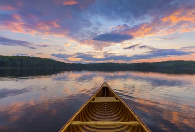 Explore Cleary Lake at Dusk, Sunset Canoeing Experience for Enthusiasts on August 3