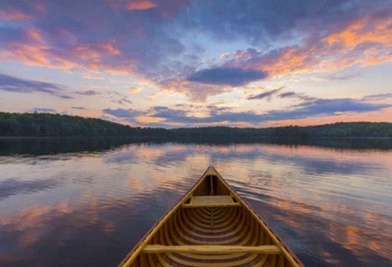 Explore Cleary Lake at Dusk, Sunset Canoeing Experience for Enthusiasts on August 3